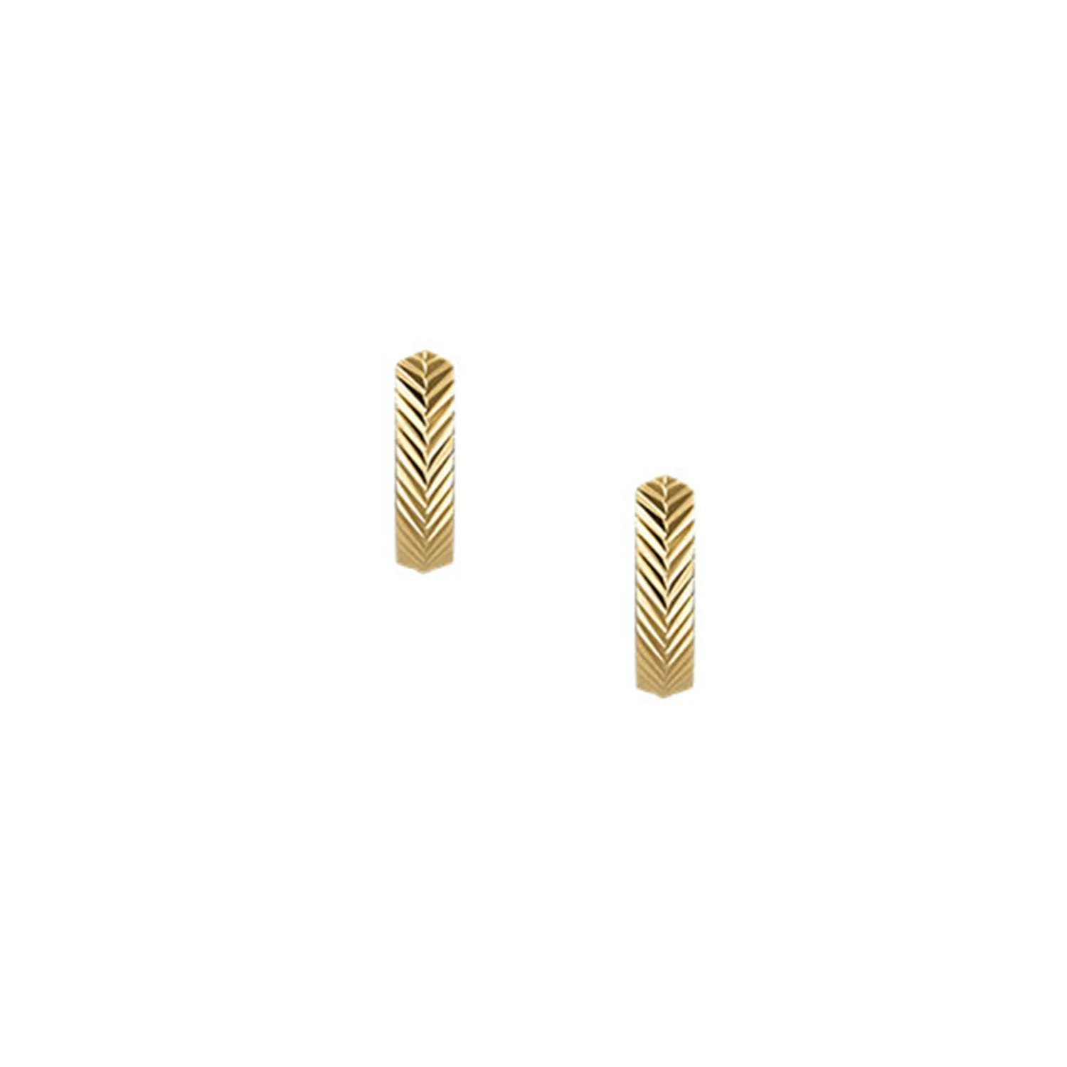 Fossil Harlow Gold Coloured Stainless Steel Earrings JF04912710 - Image 5