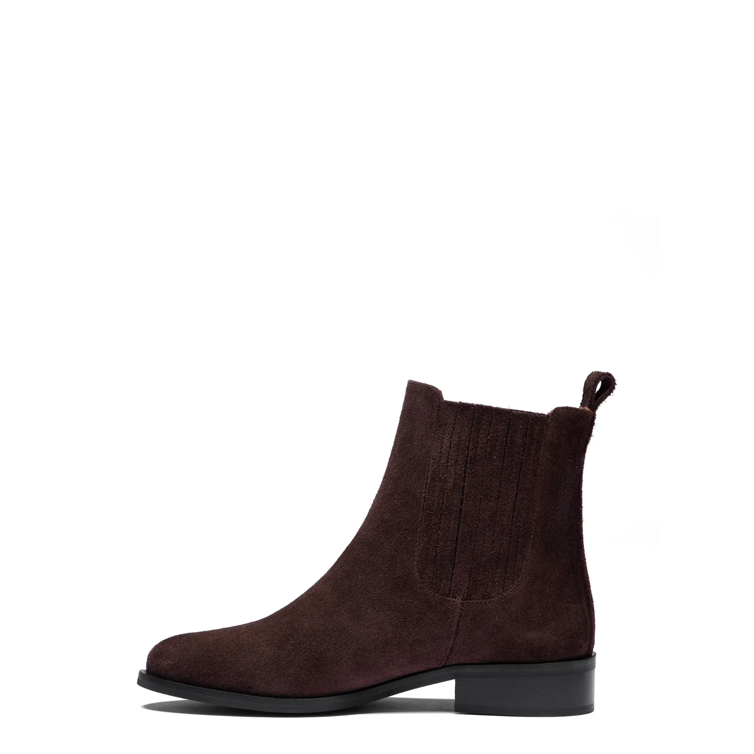 Isabel Bernard Vendôme Chey Brown Suede Leather Chelsea Boots IB53012-130-38 - Image 4