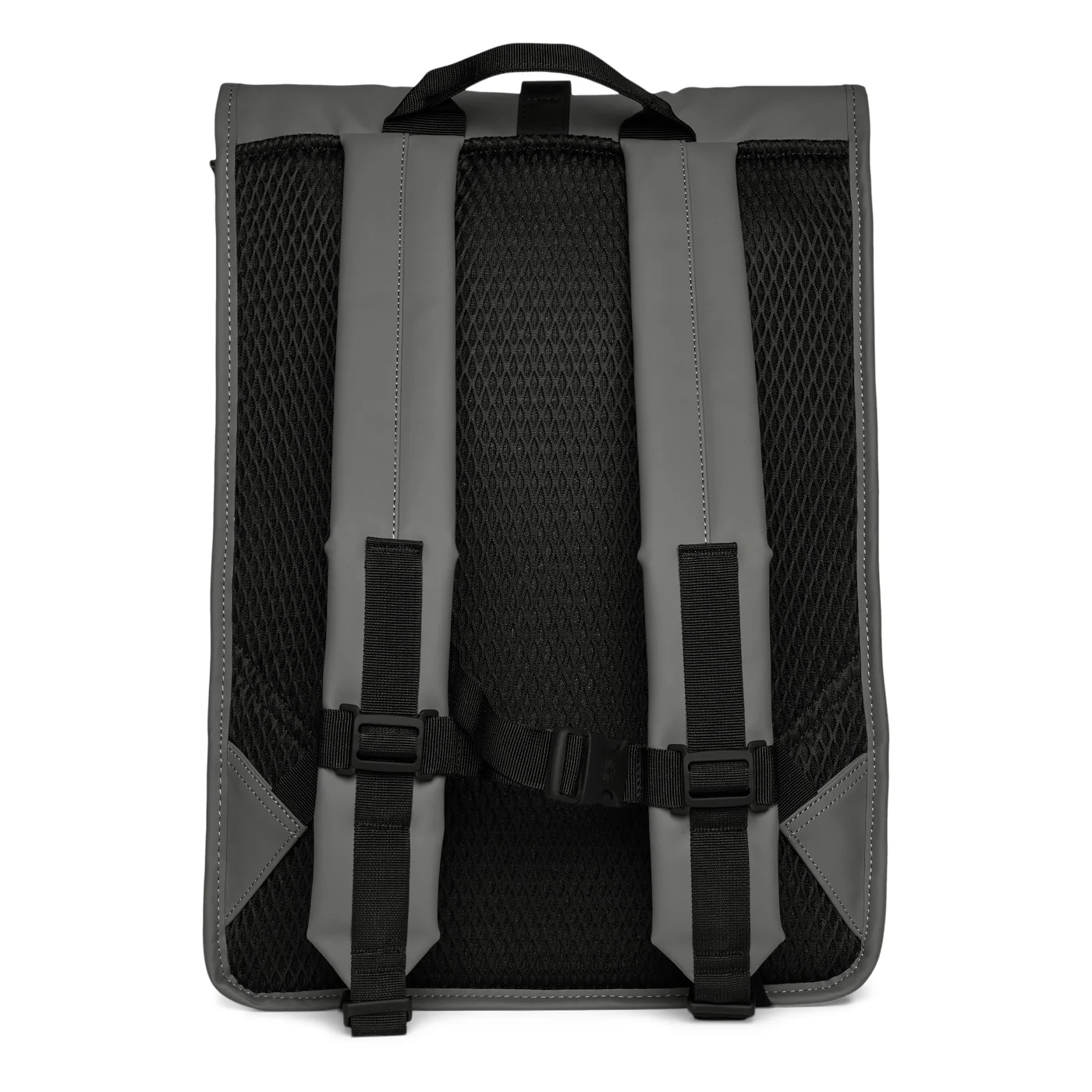 Rains Rolltop Grey Backpack R13320-13 - Image 4
