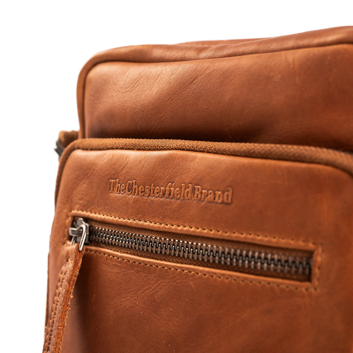 The Chesterfield Brand Birmingham Cognac Crossbody Bag C48.098031 - Image 4